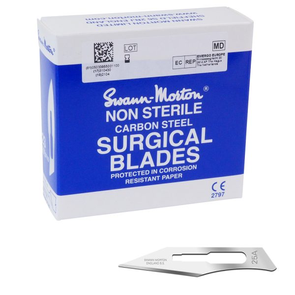 Scalpelmesje no 25A Swann Morton