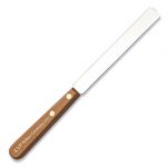 Bladgoudmes RVS Gepolijst Dubbel Snijvlak 14cm
