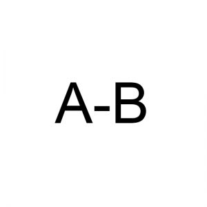 A-B