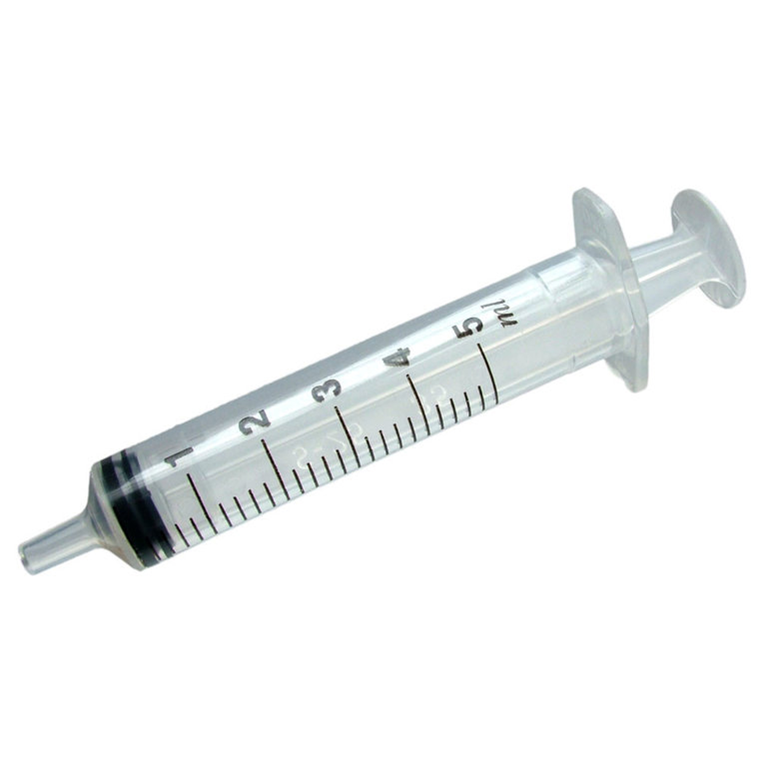 trompet Dusver architect Injectiespuit - 5 ML - 3 delig Luer (Set 5 stuks) - Labshop