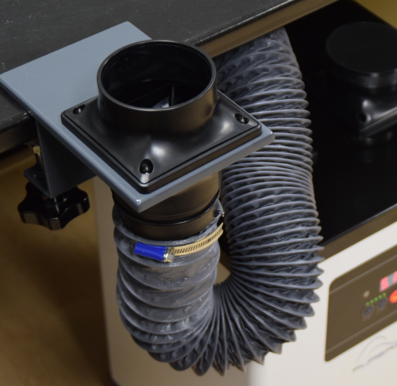 Afzuigarm adaptor Labshop portable luchtafzuigsysteem Versie 2