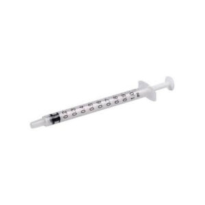 Injectiespuit Plastipak 3-delig 1ml Luer