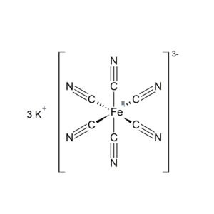 Kaliumhexacyanoferraat(III) / Rood bloedloogzout