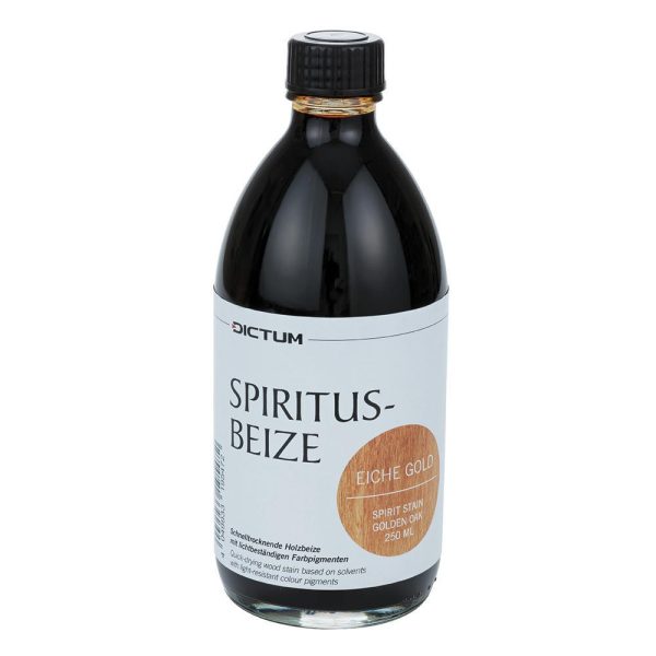 Spiritusbeits, 250 ml, Eiken Goud - Afbeelding 2