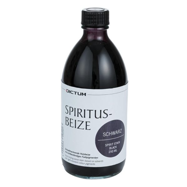 Spiritusbeits, 250 ml, Zwart - Afbeelding 2