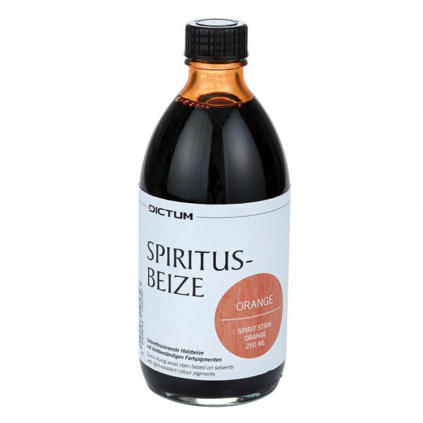 spiritusbeits oranje 250 ml fles