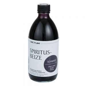 spiritusbeits zwart 250 ml fles