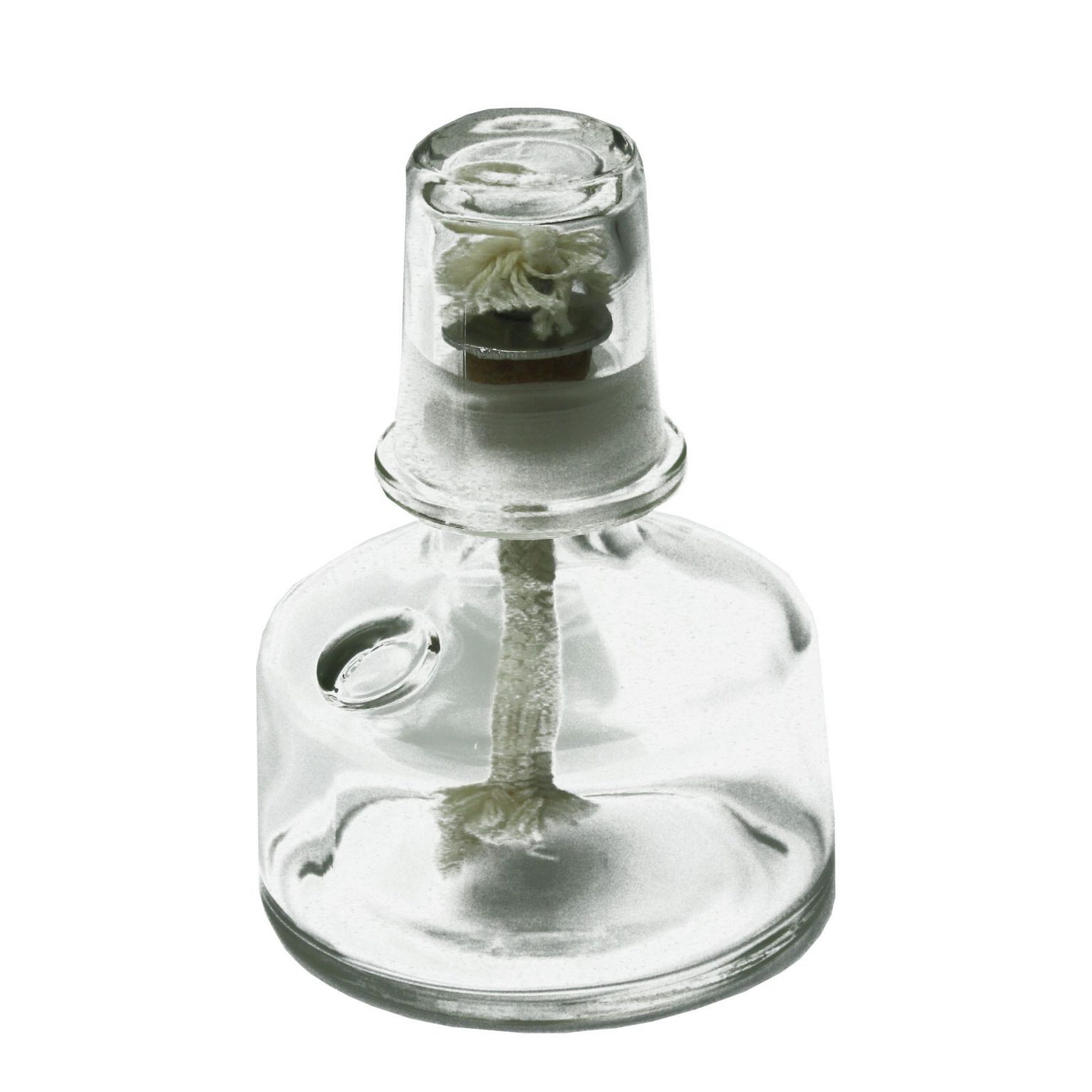 Alcohol brander, 100 ml glas