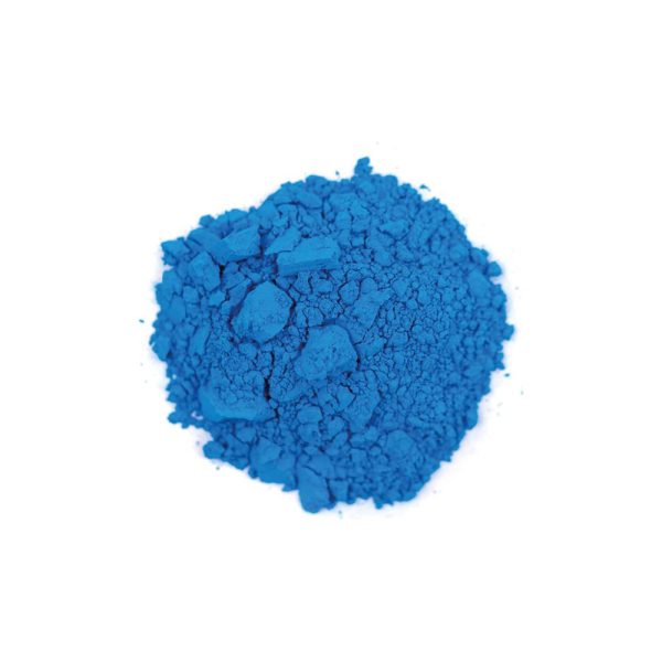 Fluorescerend pigment Blauw