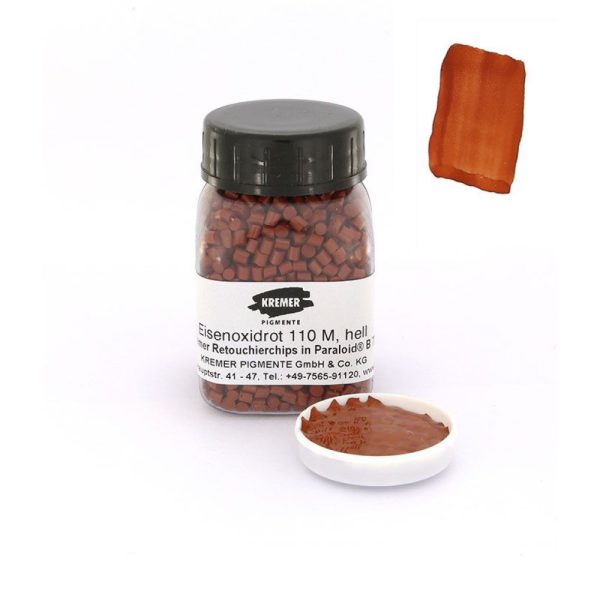 Retoucheerchips - IJzeroxide Rood 110M, Licht - Afbeelding 2