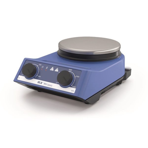 Verwarmings- en magnetische roerder RH basic, Roestvrijstaal