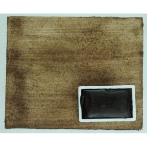 Aquarel - Omber Gebrand, Zwartbruin