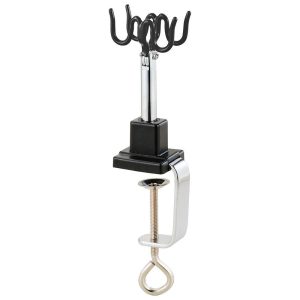Airbrushhouder, 2-voudig met Tafelklem