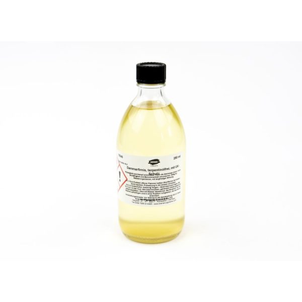 Dammarvernis, Shellsol® A, met UV-filter